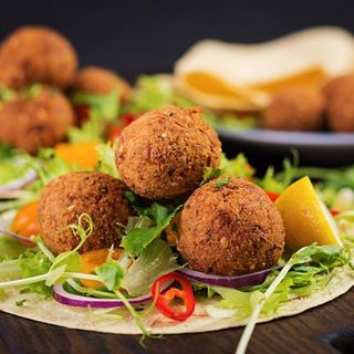 Menú De Falafel Pita O Rollo