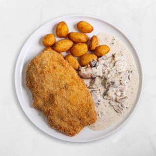 Naravni svinjski odrezak sa umakom od gljiva