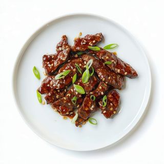 Carne Con Salsa Picante