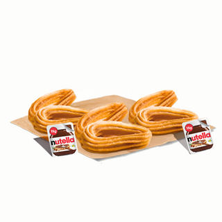 6 pc Churros + 2x Nutella