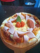 Mini pizza jombon 
