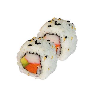 Uramaki granchio, avocado e carota