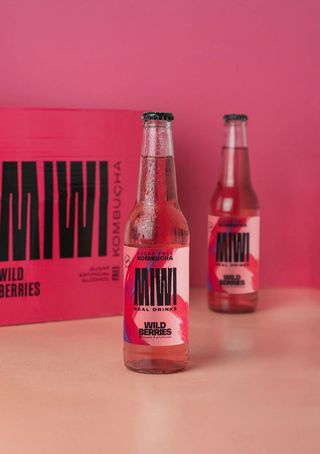 Kombucha De Frambuesa Botella (330 Ml.) 