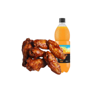 2 turkey wings + 1 small 5alive