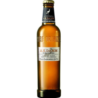 A.K. Damm Cerveza 33cl.