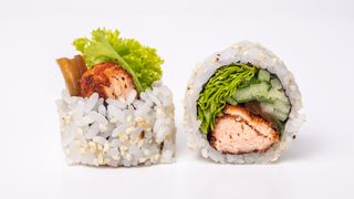 California futomaki pieczona ryba maślana 5 szt.