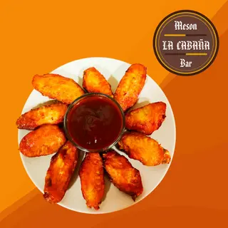 Ración De Alitas Con Salsa Barbacoa