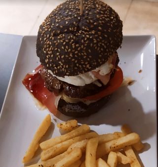 Hamburguesa De Vegetales