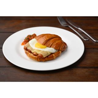 Egg & Cheese Breakfast Sandwich With Sausage or bacon