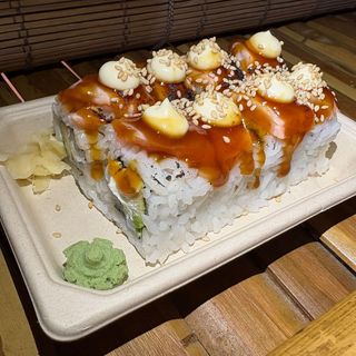 Uramaki Salmó Teriyaki