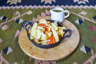 ქათმის ოჯახური კეცზე