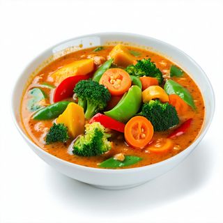 A23.Curry Rojo Thai Vegetariano