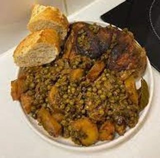 Petits Pois Rognon & Ration De Pain