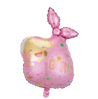Balon Folie Girl Bebelus