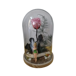 Rosa Preservada en Cúpula de Cristal