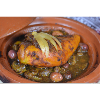 Poulet Daghmira En Portion