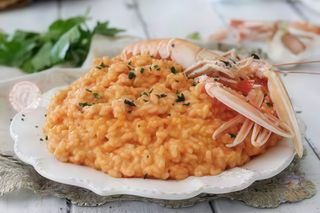 Risotto alla Crema di Scampi