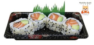 California de Salmón con Sésamo (4 pzas.)