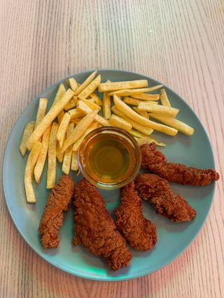 43. Tiras de solomillo a la broaster