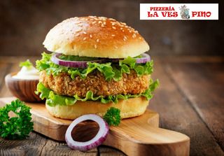 Hamburguesa Pollo Vespino