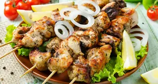 Brochette De Lotte à La Plancha