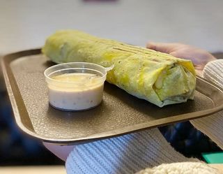 Шаурма с сыром