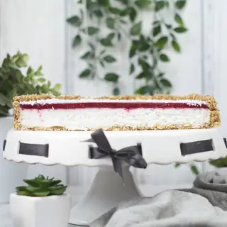Tarta kokos-malina