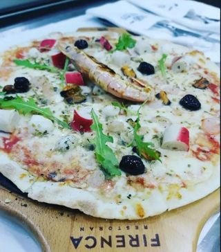 Fruti di mare pizza