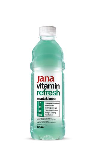 Jana vitamin Refresh menta&limeta 0.5l