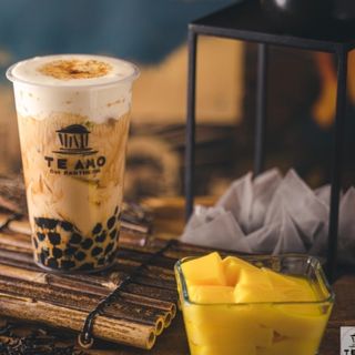 B2 Milk bubble tea - Grilled caramel tea 50cl