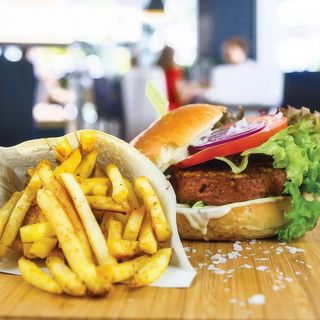 Beyond Vegan A Hamburguesa