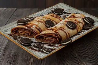 Clatite cu Nutella si Oreo