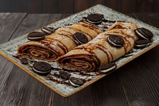 Clatite cu Nutella si Oreo