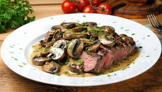 Scaloppine con funghi