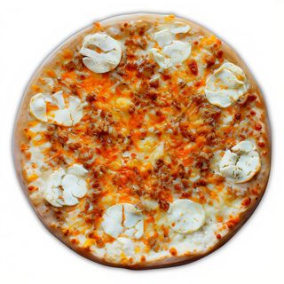 Pizza cheese and chicken