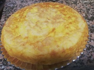 Tortilla de patatas grande 12 huevos 