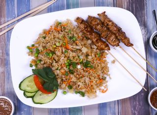 Наси горенге меню