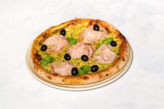 Pizza Pistacchio Mortadela