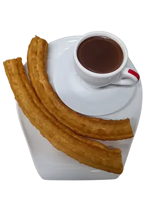 Chocolate Con Ración De Porras (2 Uds.)