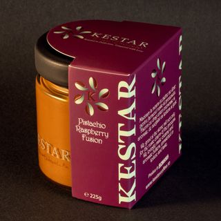 Crema tartinabila de fistic cu zmeura liofilizata