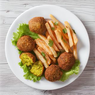Falafel no Prato