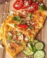 Omelette Viande Hachée Fromage