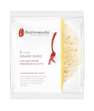 Gastronauta piada grano duro 3 pezzi 225 g