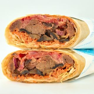 Шаурма з беконом M свинина