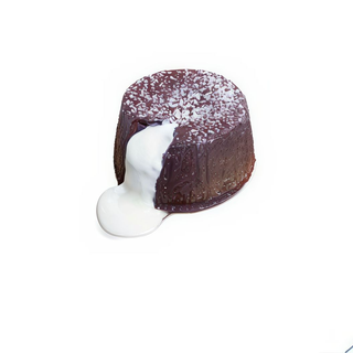Tortino dal cuore caldo al cioccolato bianco