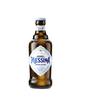 Birra Messina ai cristalli di sale in bottiglia 33 cl