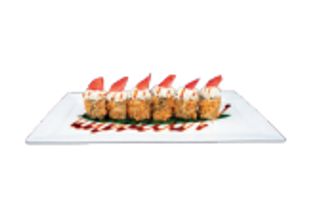 184. Sake maki fritto - 6 pezzi