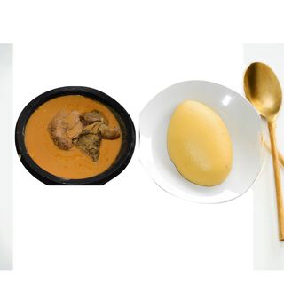 Sauce Pistache + Accompagnement