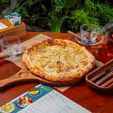 Пицца с грушей и голубым сыром классическая (30 см.)