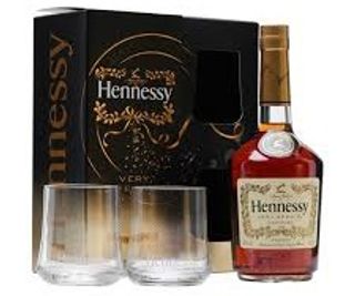 Կոնյակ  Hennessy  0,7լ 2 բաժակով, , հատ